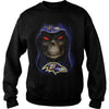 Image of CLeskullFootballBaltimoreRavens