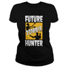 Image of Future Zombie Hunter Funny Halloween T-Shirt