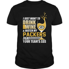 NFL-PACKERS 174 DRINK WINE