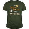 Image of Halloween Witch Shirt-It's Hocus Pocus Time Witches Tshirt