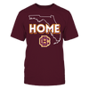 Image of Bethune-Cookman Wildcats - Home With State Outline