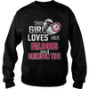 Image of Girl Loves Falcons And Crimson Tide TShirt