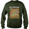 Image of COACH Halloween Shirts My Broom broke T Shirts