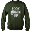 Image of Fook Him Up Irish Boxing T-shirt - Funny Fight Tee