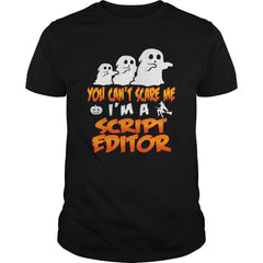 You Cant Scare Me I Am A Script Editor Halloween