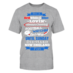 New england patriots fan football Club T-Shirt