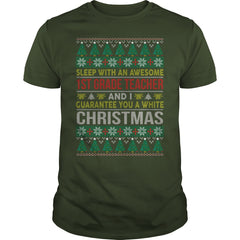 Christmas Job 1st Grade Teacher Ugly Xmas Sweater