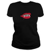 Image of Vampire Lips and Teeth Blood Drop Halloween Party T Shirt