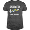 Image of Chargers Just Hate Us T-shirt, Chargers Just Hate Us Hoodies