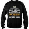 Image of happy birthay with packers