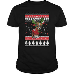 CHIHUAHUA UGLY CHRISTMAS T-SHIRT
