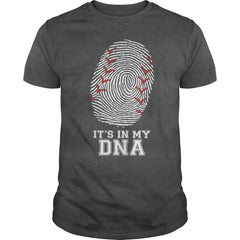 Baseball Its In My DNA Baseball Shirt