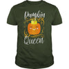 Image of Pumpkin Queen Cute Pumpkin Spice Season Halloween T-shirt