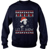 Image of Jon Snow Let it snow Christmas sweater shirt hoodie sweater longsleeve