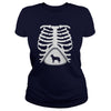 Image of Maternity Skeleton Shirt, NATIVE AMERICAN INDIAN T-shirt