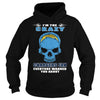Image of I'm the Crazy CHARGERS Fan T-Shirt