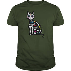 Sugar Skull Cat