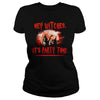 Image of HEY WITCHES, IT'S PARTY TIME T SHIRT HALLOWEEN