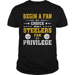 begin a fan  steelers