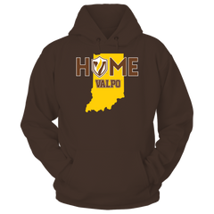 Valparaiso Crusaders - Home With State Outline