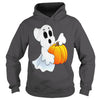 Image of Happy Halloween Ghost and Pumpkin