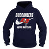 Image of Buccaneers Just Hate Us T-shirt, Buccaneers Just Hate Us Hoodies