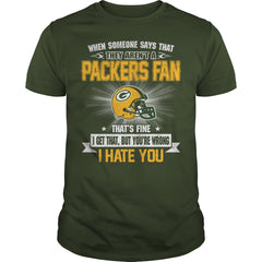 when someone says that  packers