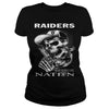 Image of Raiders there is only one nation Tshirt