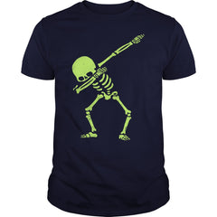 Dabbing Skeleton Hip Hop Dancing Skull Halloween T Shirt