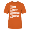 Image of Eat Sleep Clemson Football Repeat