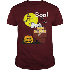 Happy Halloween With My Team  Redskins TShirt