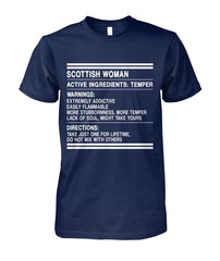 SCOTTISH WOMAN TEMPER