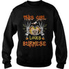 Image of This Girl Loves Burmese Halloween