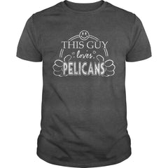 Marine Zoology Shirt Guy Loves Pelicans Shirt