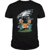Image of Eagles Mickey Haloween Tshirt, Eagles Mickey Haloween Hoodies