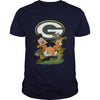 Image of Packers Mickey Haloween Tshirt, Packers Mickey Haloween Hoodies