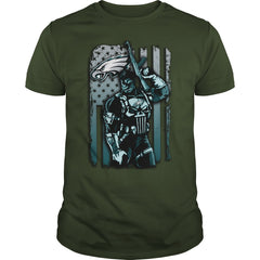 Eagles Flag Punisher Tshirt, Eagles Flag Punisher Hoodies