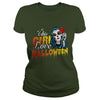 Image of Halloween Womens This Girl Love Halloween T-Shirt Girl Halloween T-shirt