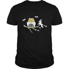 owl and bird sitting on a branch happy halloween gift owl and bird sitting on a branch