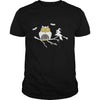 Image of owl and bird sitting on a branch happy halloween gift owl and bird sitting on a branch