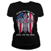 Image of Stand for the flag-Cleveland Indians-front