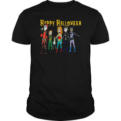 HAPPY HALLOWEEN T SHIRT SUPERHERO FUNNY BIRTHDAY