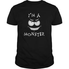 I'm a Monster Halloween Costume Funny Tee