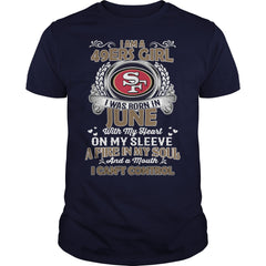 i am a 49ers girl  june