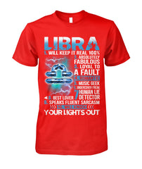 Libra Zodiac Signs Limited Edition T-shirts