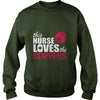 Image of This Nurse Loves The Clippers Voleyball T-Shirt