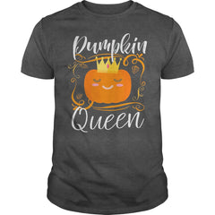 Pumpkin Queen Cute Pumpkin Spice Season Halloween T-shirt