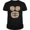 Image of Gorilla Chest Suit Halloween Costume Shirt Funny Monkey