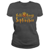 Image of Hallokings are born in september funny halloween tshirt