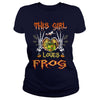Image of This Girl Loves Frog Halloween